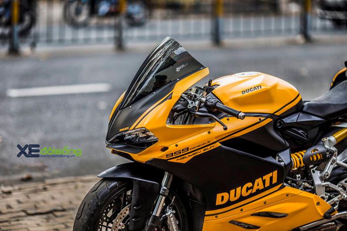 H2 Decal lên dàn tem vàng-đen mờ nổi bật cho Ducati 959 Panigale ảnh 12