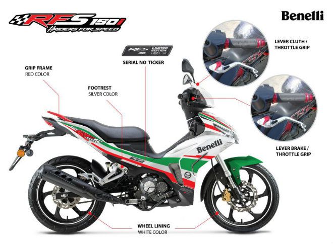2019 benelli rfs150ile moi chot gia 42 trieu dong, quyet dau exciter hinh anh 3