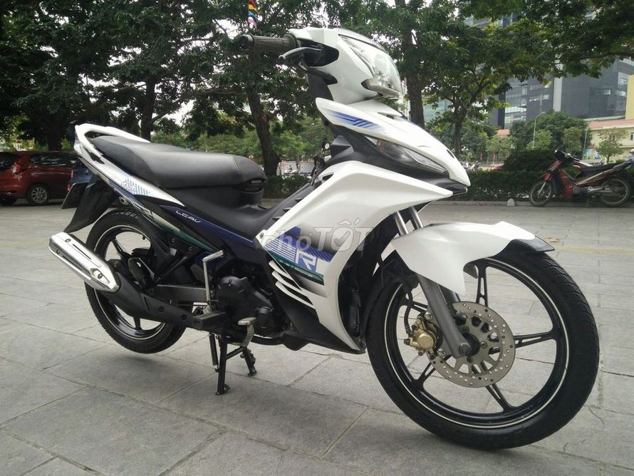 Yamaha Exciter 135 côn tự động màu trắng xanh HN ở Hà Nội giá 19.5tr MSP  #1055865