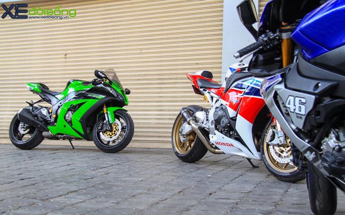 Hội ngộ “TOP 3” superbike R1, CBR1000RR SP và ZX10R ảnh 9