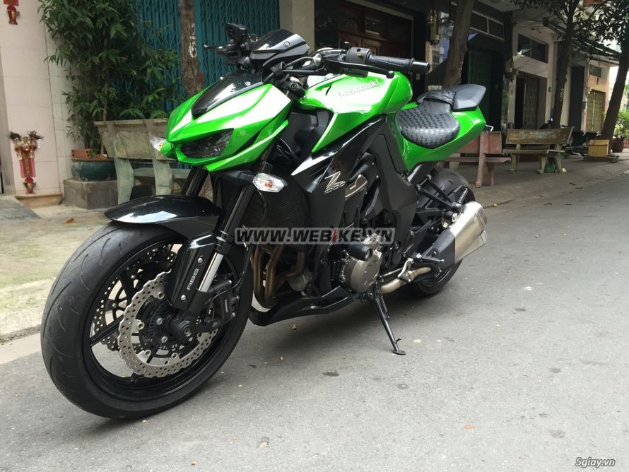 Can ban Kawasaki Z1000 2015 Xanh La Den Xe cu o TPHCM gia lien he MSP #695187