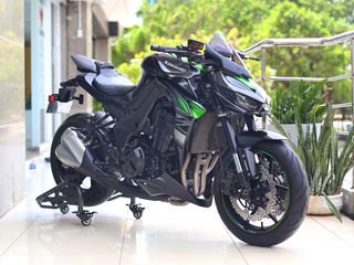 Kawasaki Z1000 Đen Xanh Lá - 2017