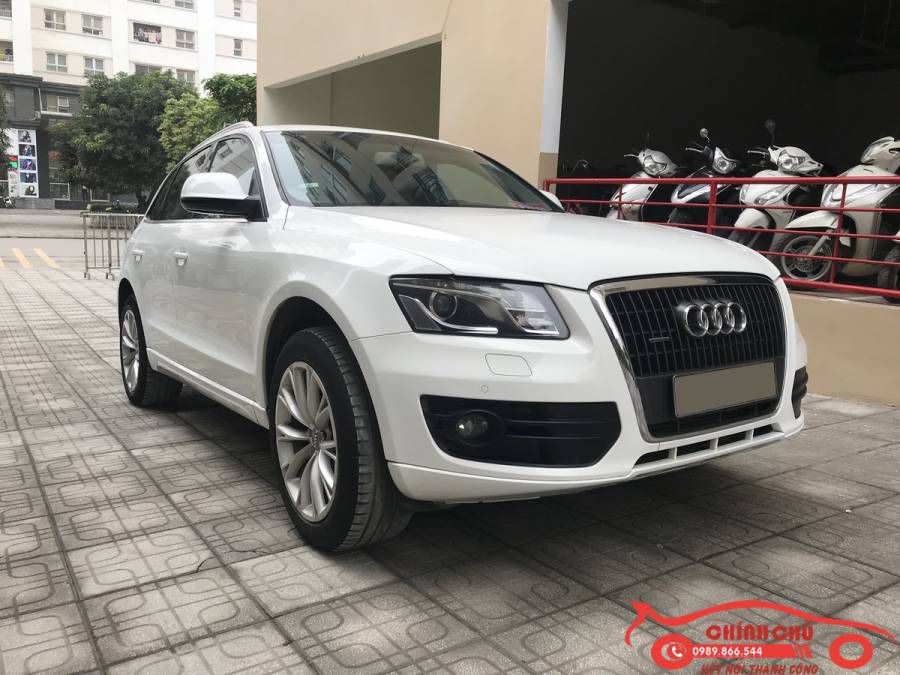 Chinh chu ban Audi Q5 2.0 TFSI Quattro 2010, mau trang, chu xe giu gin