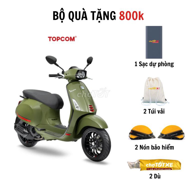 VESPA SPRINT S 125 ABS MIỄN PHÍ NÂNG CẤP PHẦN MỀM