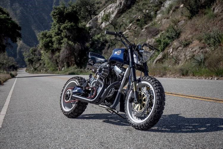 Moto Harley-Davidson Sportster 1200 do tracker "hang khung"