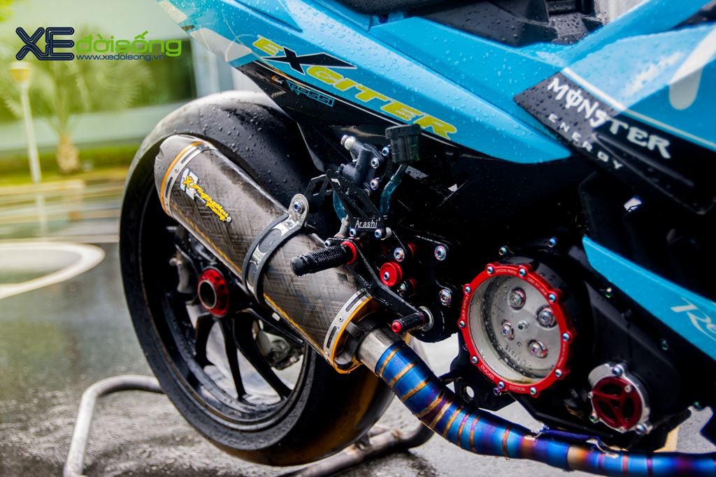 Yamaha Exciter 150 độ kiểu Ducati 1198SP độc nhất Việt Nam ảnh 16