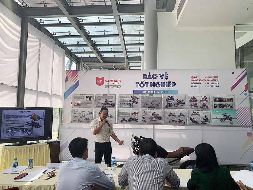 Sinh viên Việt Nam thiết kế mô tô dùng hệ thống lái Hub Center Steering, xuất sắc giành thủ khoa ảnh 1