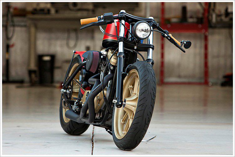 Harley Sportster 1200 “do ngau” voi phong cach Hollywood-Hinh-2