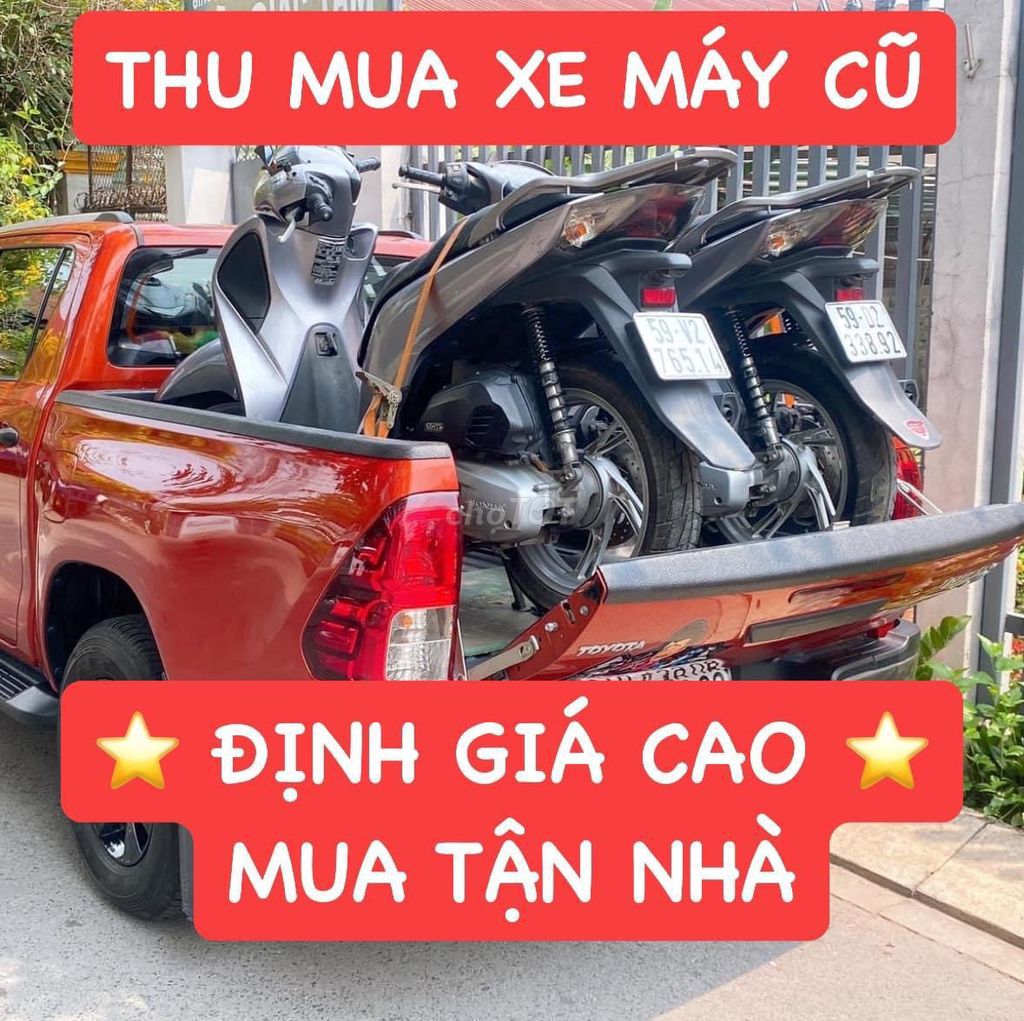 THU MUA XE MÁY CŨ TẬN NƠI BAO GIẤY