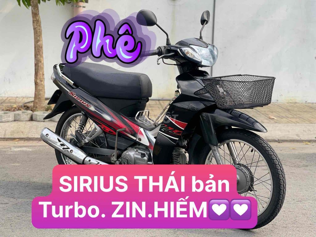 [XE THÁI] Yamaha SIRIUS 2007 Thái cóTURBOZIN100%