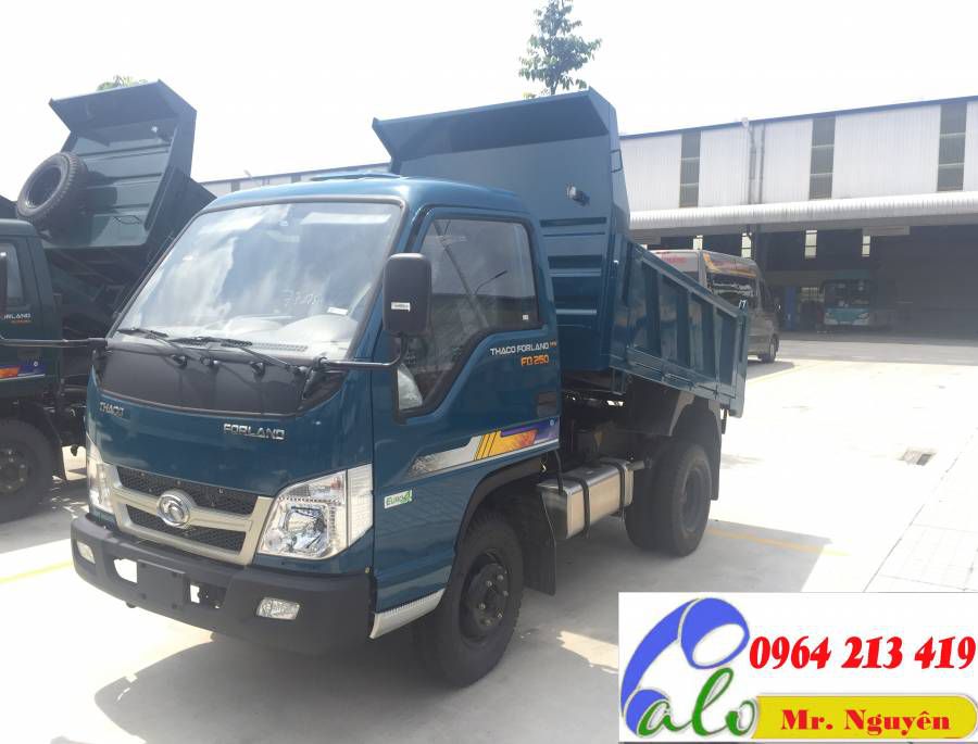 Ban Xe Ben 2.5 tan doi 2018, gia re nhat HCM, Hotline: 0938.213.429