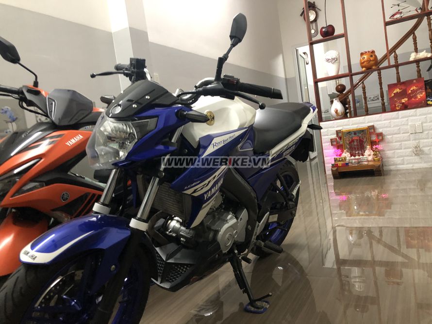 Can ban xe Yamaha Fz150i 2015 Trang xanh GP o Tien Giang gia 40tr MSP #1131859