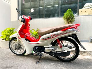 Cần bán SYM Angela 50cc 2016 màu đỏ trắng