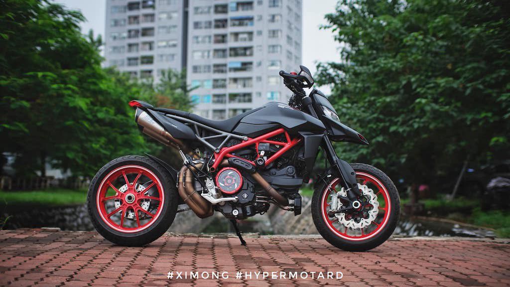 Vừa mua Ducati Hypermotard 950, biker Hà Thành đã “rã xe” ra độ lại ảnh 2