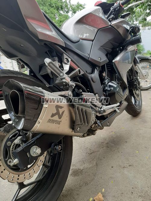 Can ban Kawasaki Z300 ABS 2017 mau den inox xam o Da Nang gia lien he MSP #1028314