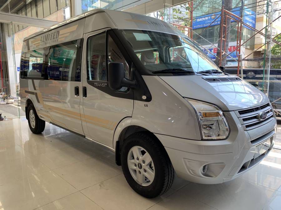 [LH - 0937.200.022] Ford Transit 16 cho, Mam Duc, Kinh Lien, Tang Hop Den, Tran Caro, Ghe da 5D, San Go.