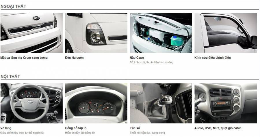 ban xe tai Kia frontier K250 tai 2,5 tan tra gop moi 2019 tai Ha Noi