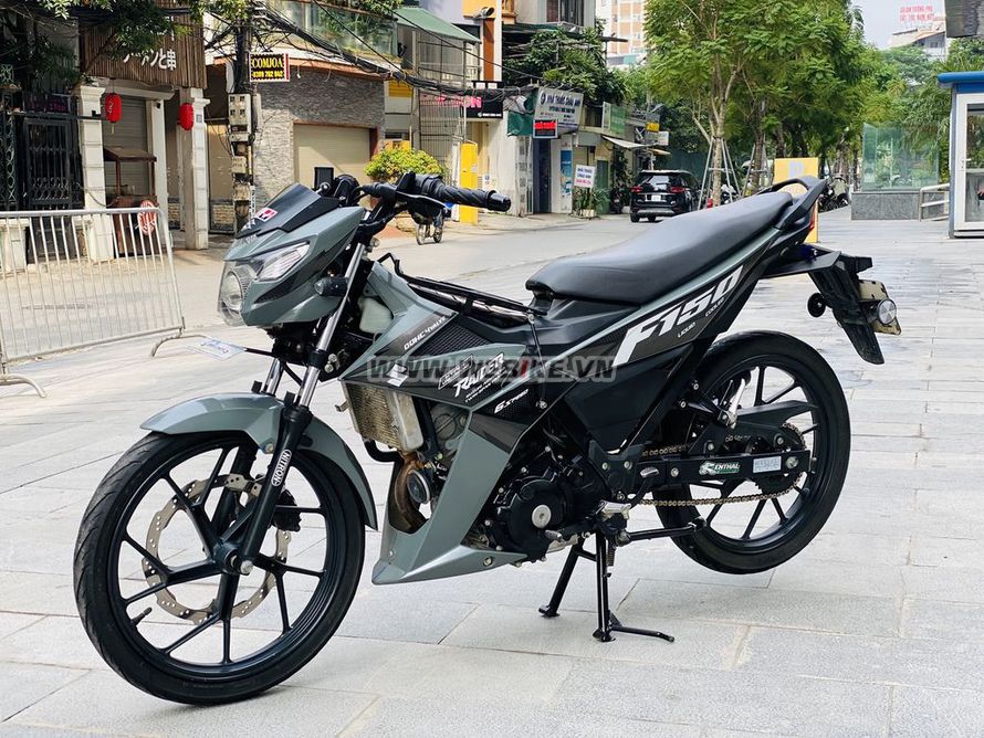Suzuki RAIDER 150 FI Xanh Xam 222 Kim Phun Dien Tu o Ha Noi gia 31.6tr MSP #2237984
