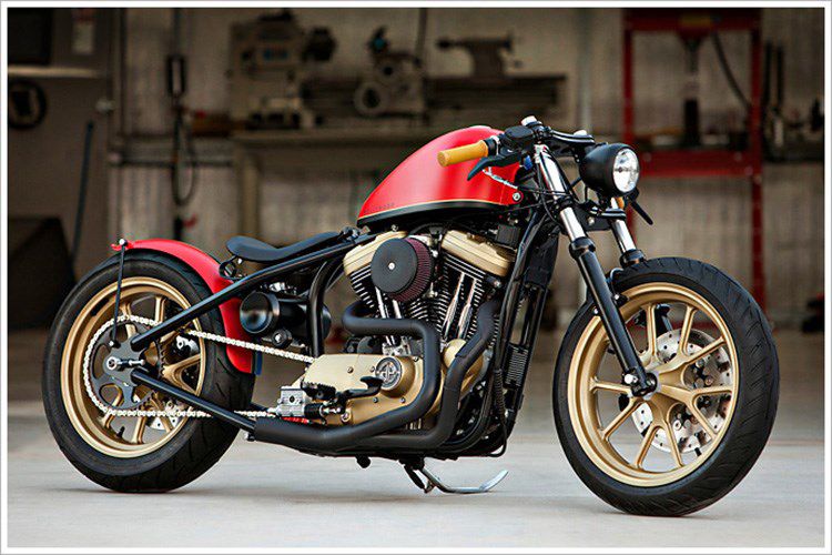Harley Sportster 1200 “do ngau” voi phong cach Hollywood-Hinh-9