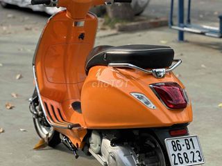 xe vespa sprin 2015 màu cam mới 98 % len ken