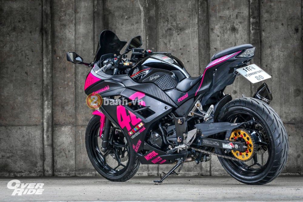 Kawasaki Ninja 300 sieu quyen ru voi phien ban Black Pink - 11
