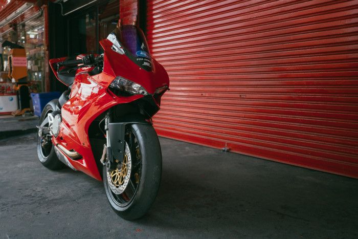 Ducati 899 Panigale độ chất với cặp mâm sợi carbon BST ảnh 20