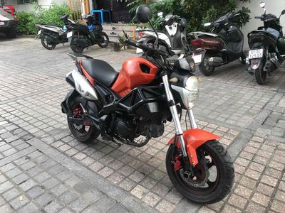 Moto mini 110cc Ducati - Monter zin êm có gl
