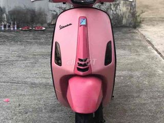 Vespa sprin hồng cánh sen đen led phanh abs