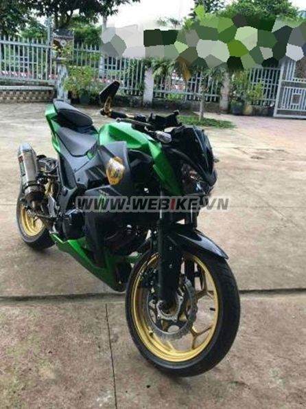 Can ban Kawasaki Z300 2016 Den Xanh La o Binh Duong gia 125tr MSP #510996