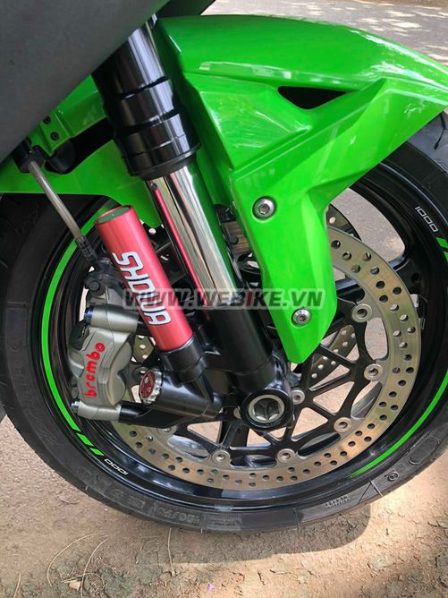 Can ban Kawasaki Ninja ZX10R ABS 2017 Xanh Den o Binh Duong gia 265tr MSP #1046352