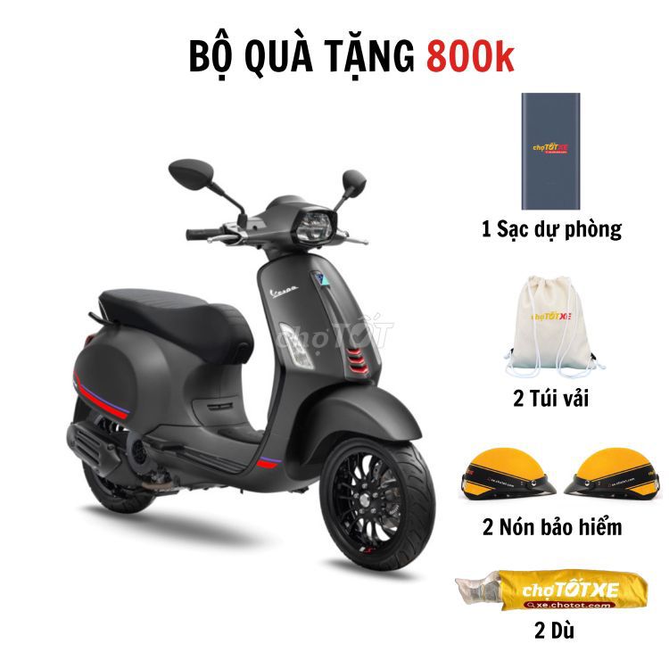 VESPA SPRINT S 125 ABS NHẬN NGAY QUÀ TẶNG 800K