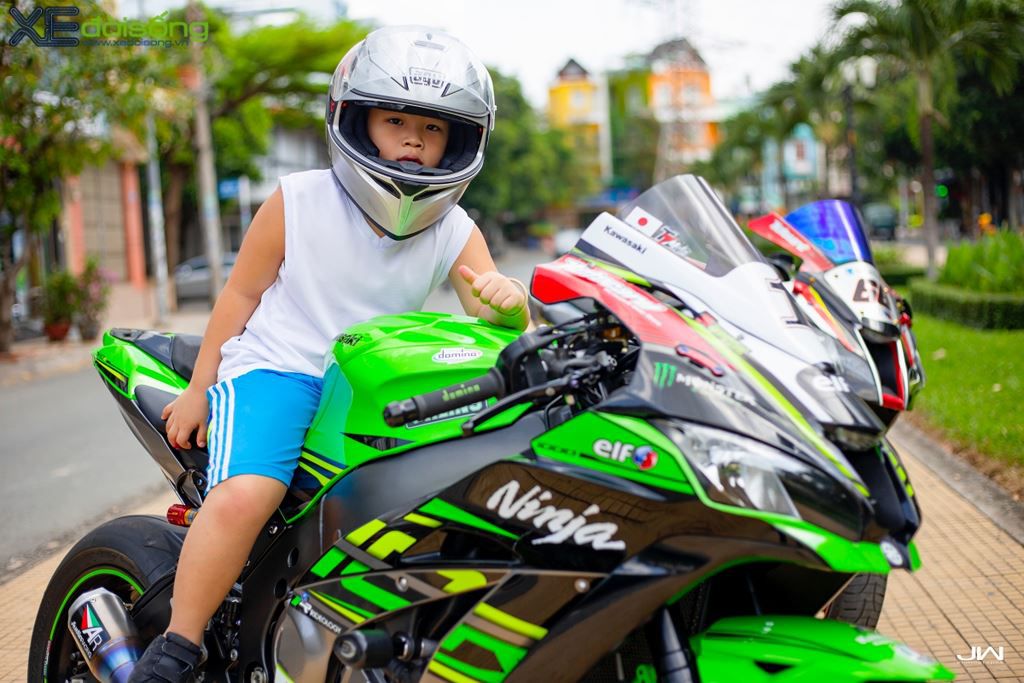 Kawasaki ZX10R 2018 độ phong cách WSBK tại Sài Gòn ảnh 20
