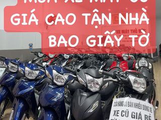 MUA XE MÁY CŨ BAO GIẤY TỜ 24/7