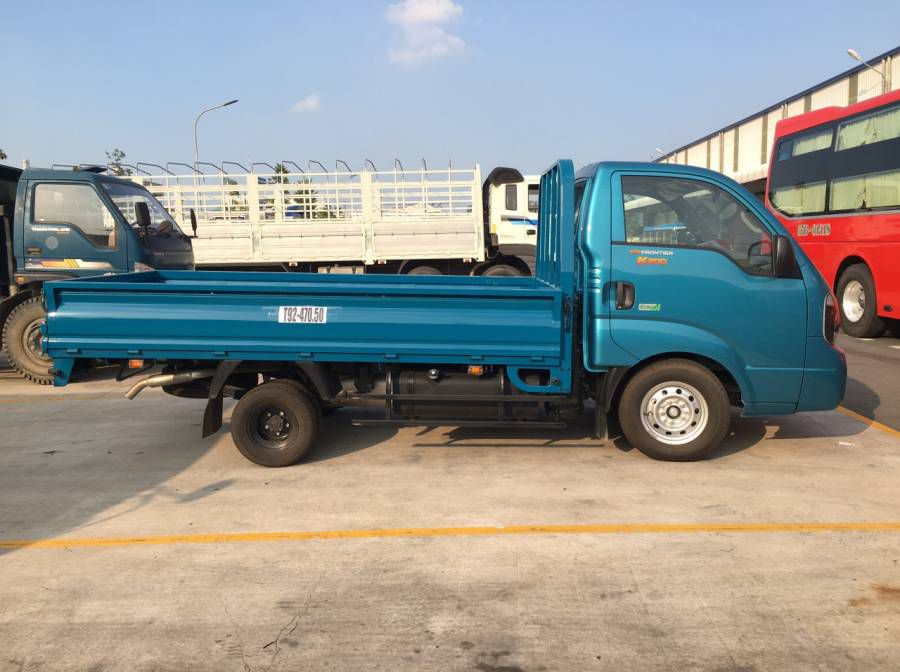 Xe tai 2.49 tan / 1.49 tan KIA FRONTIER K250 thung lung, xanh duong