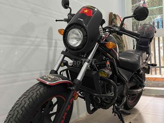 SIÊU LƯỚT Honda Rebel 300 date 2018 đen mới 99.99%