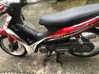 SYM Elegant 50cc Màu Đỏ Trắng. BSTP