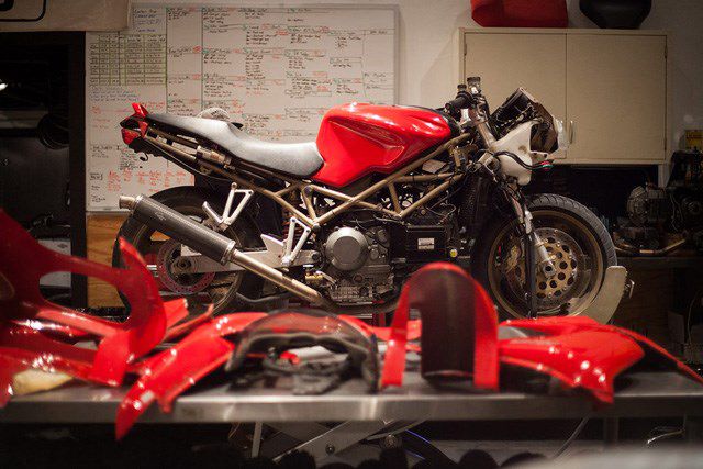 Xe moto Ducati ST4 do sidecar ky la nhat The gioi-Hinh-9