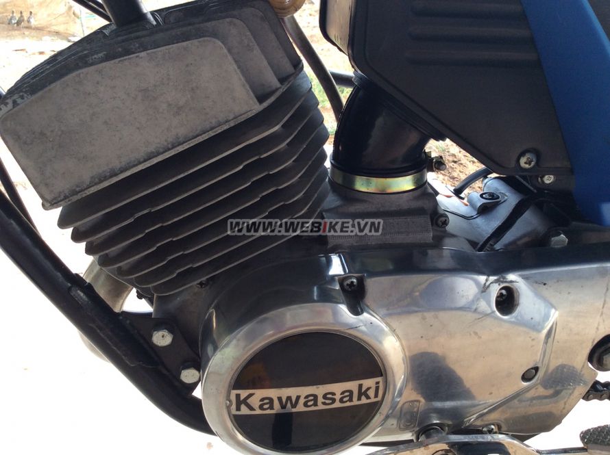 Can ban Kawasaki D-TRACKER X 125 2014 mau xanh bien o Ben Tre gia lien he MSP #666805