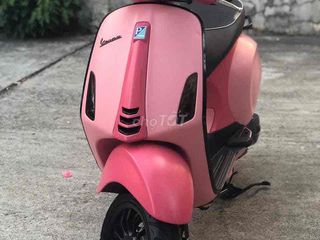 Vespa sprin hồng cánh sen đen led phanh abs