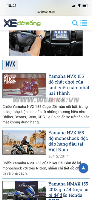 Ban NVX 'Do ' Khung , Giai nhi Yamaha o TPHCM gia 78tr MSP #955317