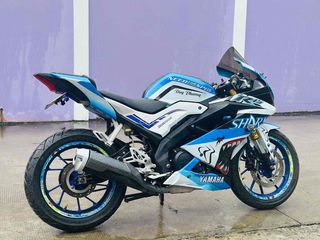 YAMAHA R15V3 XANH TRẮNG TEM SHARK