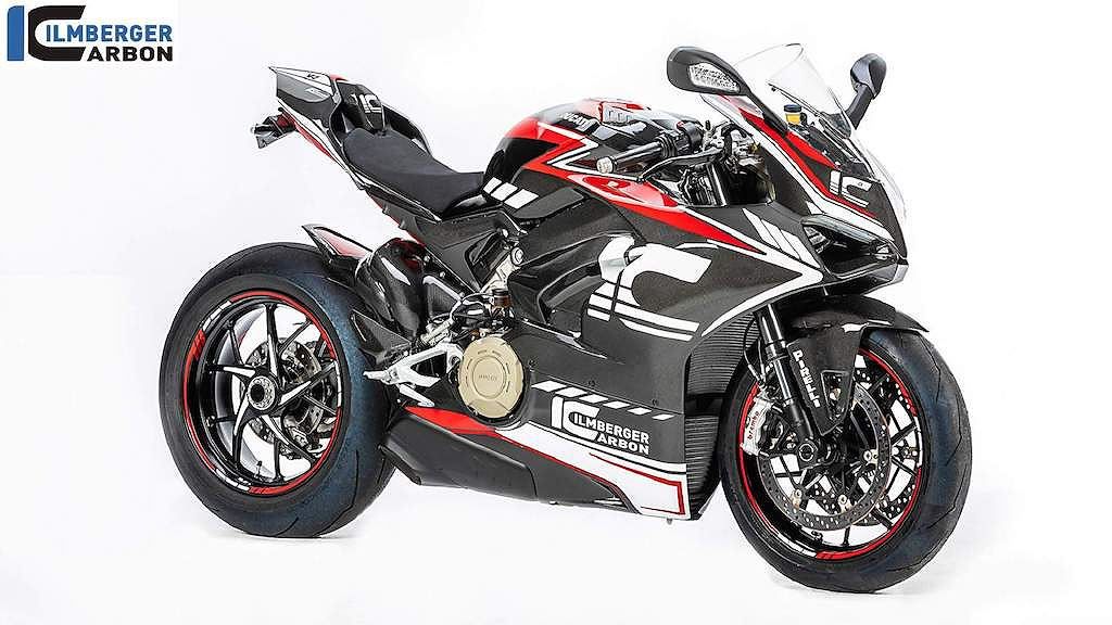 Ilmberger độ full vỏ carbon cho superbike Ducati Panigale V4 ảnh 1