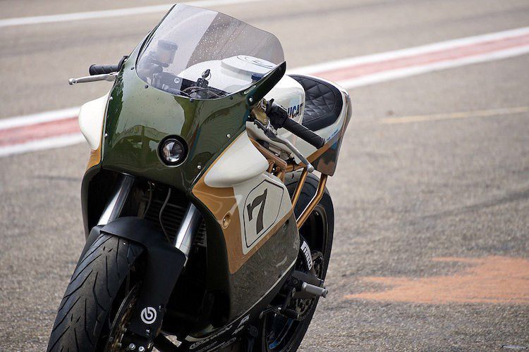 Moto dua Ducati cafe racer do sieu dep tu “hang bai"-Hinh-2