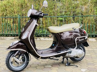 Piaggio Vespa LX 125 máy 3VIE nâu xe đẹp