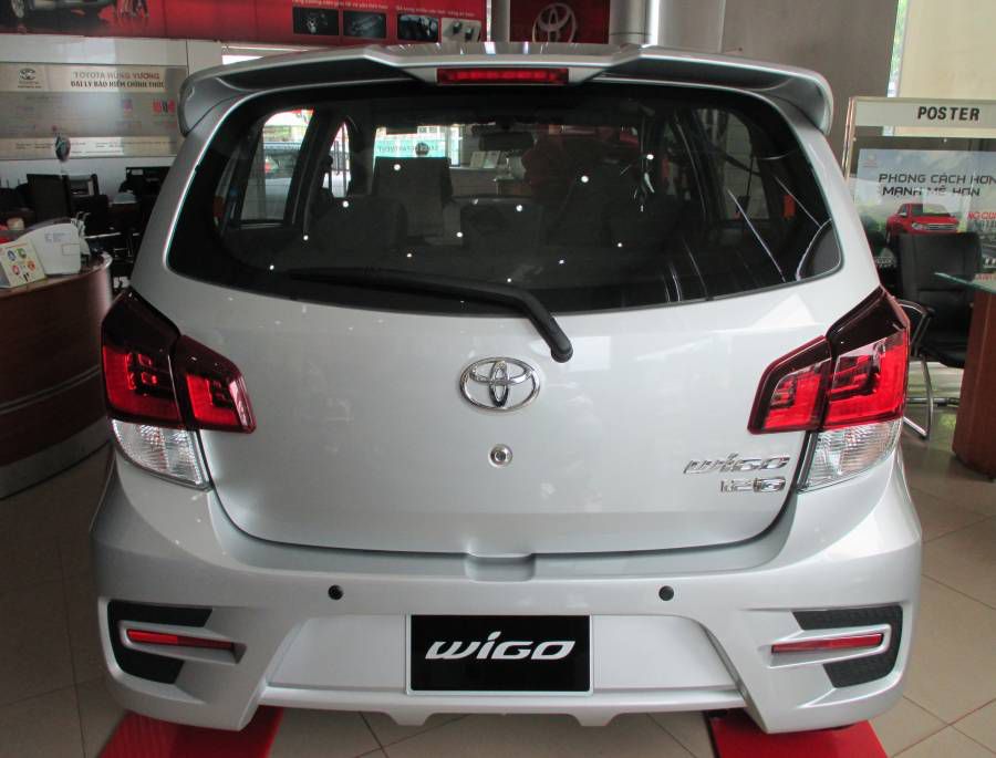 Ban Toyota Wigo 1.2AT 2019 moi Ho Chi Minh Chi can 115tr nhan xe ngay, Co du mau xe giao ngay toan quoc.