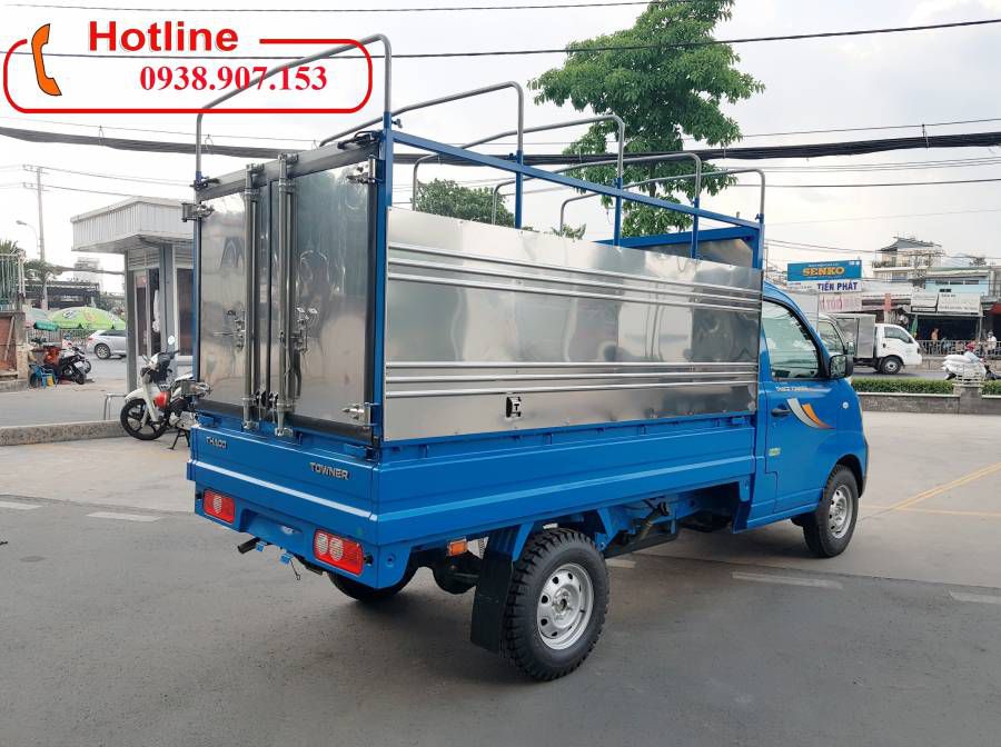 Ban Xe Tai Thaco Towner990, Tai Trong 990kg, Thung dai 2,45m, Lien He: 0938.907.153 KHANH